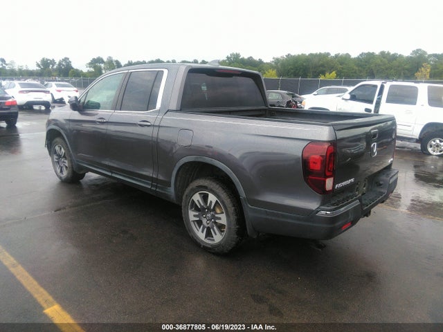 2017 HONDA RIDGELINE RTL VIN: 5FPYK3F5XHB008760