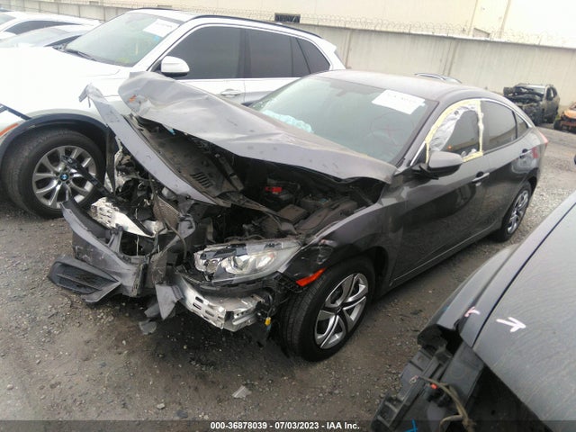 Honda Civic Sedan Lx 2018 2HGFC2F59JH562171 Image 2