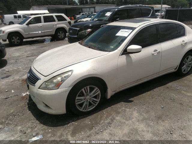 2011 INFINITI G25 SEDAN X VIN: JN1DV6AR0BM451902
