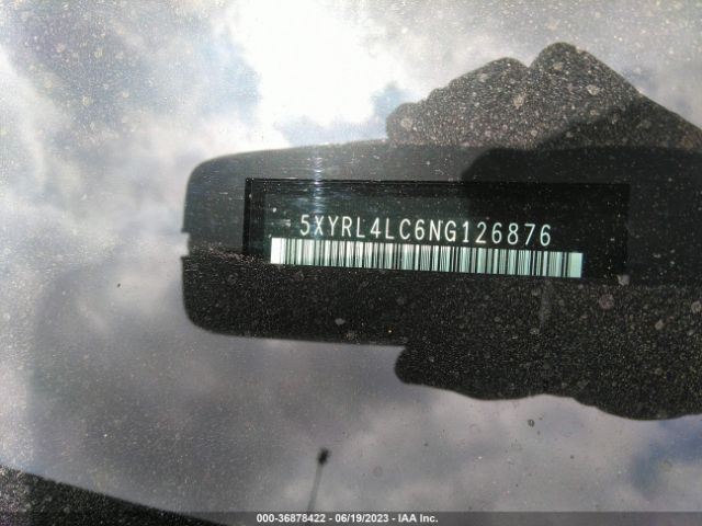 5XYRL4LC6NG126876 KIA SORENTO S