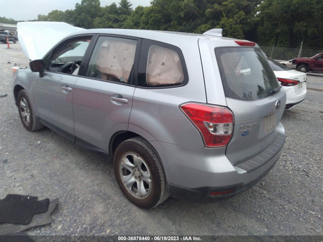 2016 SUBARU FORESTER 2.5I VIN: JF2SJAAC4GH472185