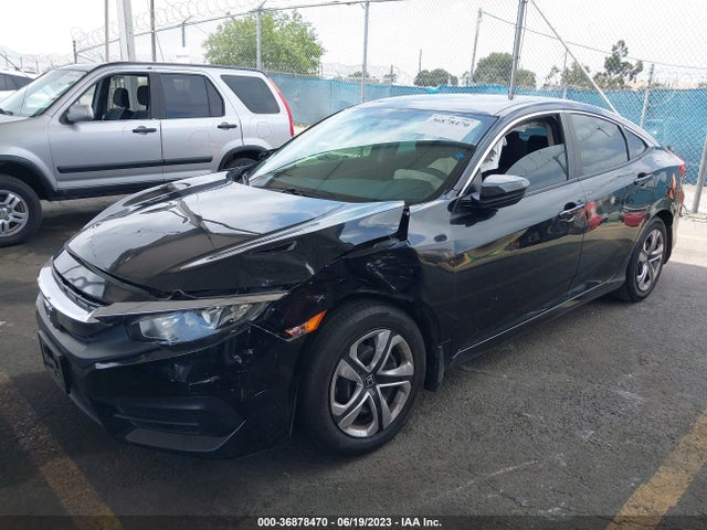 Honda Civic Sedan Lx 2018 2HGFC2F58JH562548 Image 2