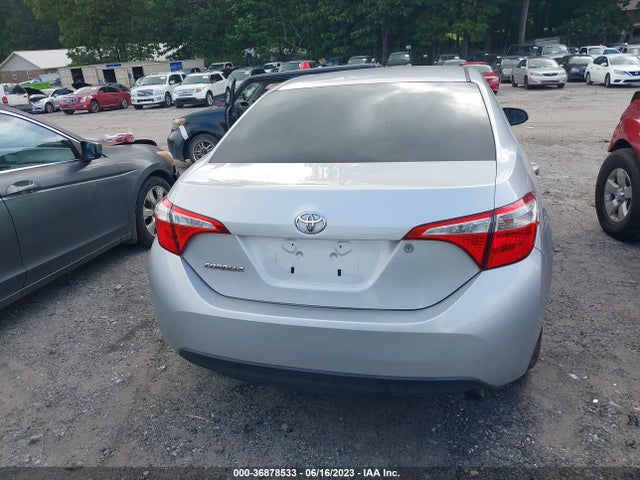 2015 TOYOTA COROLLA L/LE/S/S PLUS/LE PLUS VIN: 2T1BURHE4FC266265