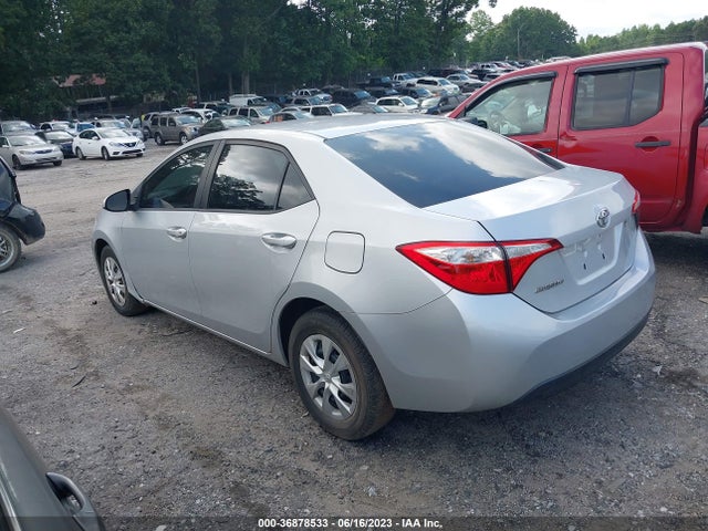 2015 TOYOTA COROLLA L/LE/S/S PLUS/LE PLUS VIN: 2T1BURHE4FC266265