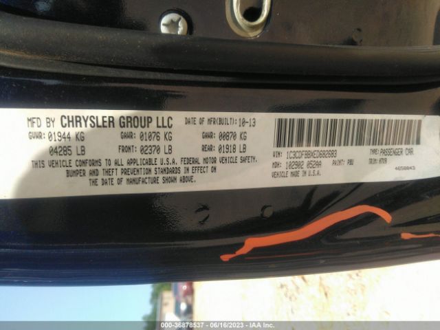 1C3CDFBBXED682683 Dodge DART SXT