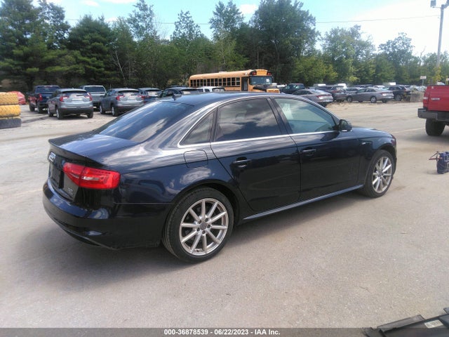 2014 AUDI A4 2.0T PREMIUM VIN: WAUFFAFL8EN026871