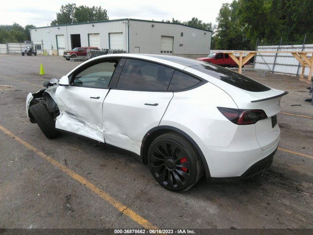 2022 TESLA MODEL Y PERFORMANCE VIN: 7SAYGDEF9NF543488