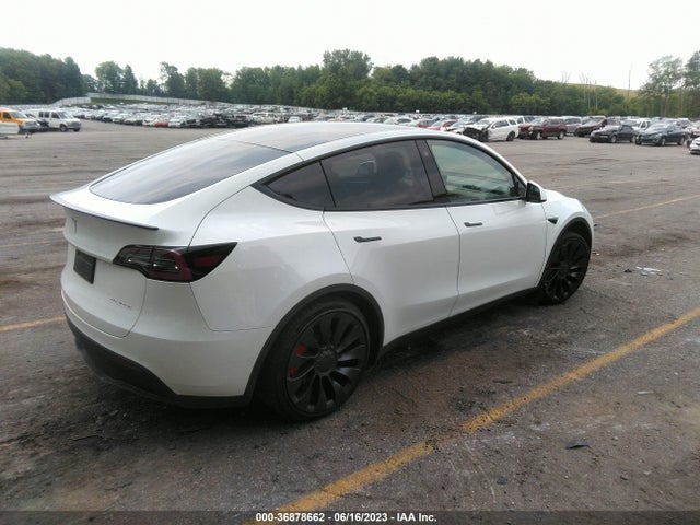 2022 TESLA MODEL Y PERFORMANCE VIN: 7SAYGDEF9NF543488