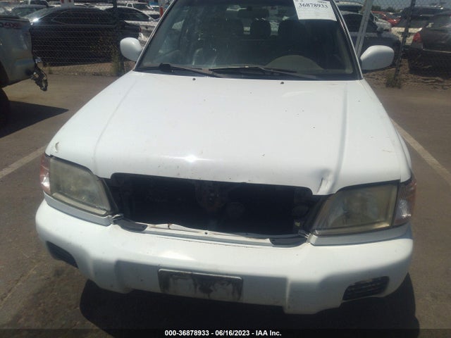 2002 SUBARU FORESTER S W/PREMIUM PKG VIN: JF1SF65612H732123