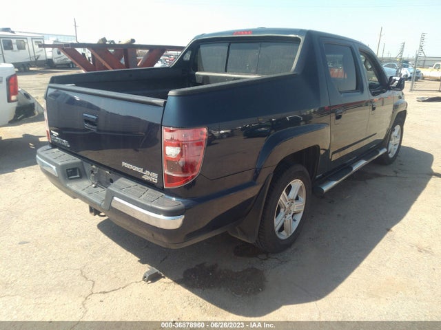 2011 HONDA RIDGELINE RTL VIN: 5FPYK1F55BB003672