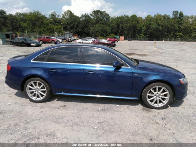 2014 AUDI A4 PREMIUM PLUS VIN: WAUFFAFL8EA009138