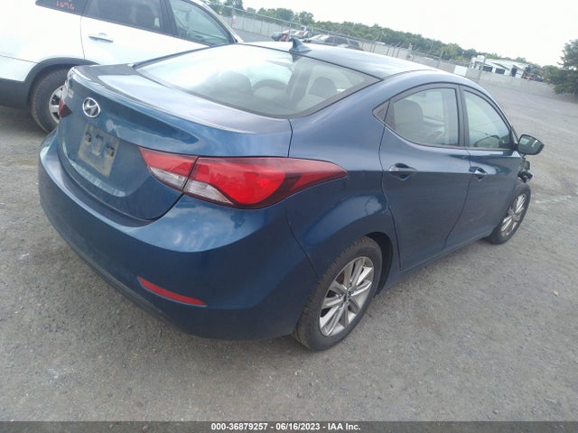 2014 HYUNDAI ELANTRA SE VIN: KMHDH4AE6EU112891