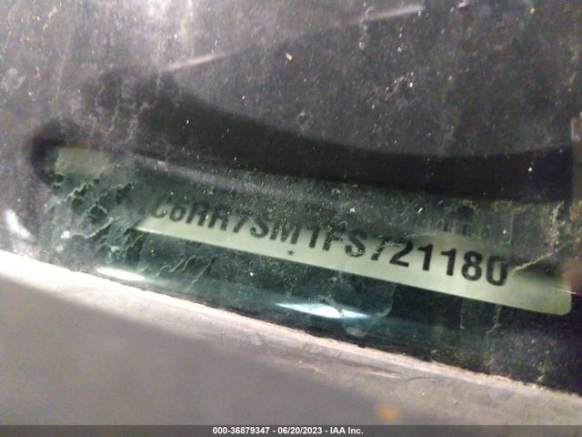 1C6RR7SM1FS721180 RAM 1500 Tradesman