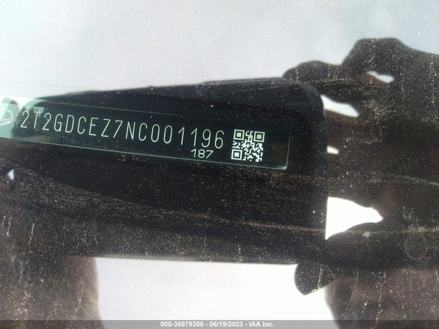 2022 Lexus NX, VIN: 2T2GDCEZ7NC001196