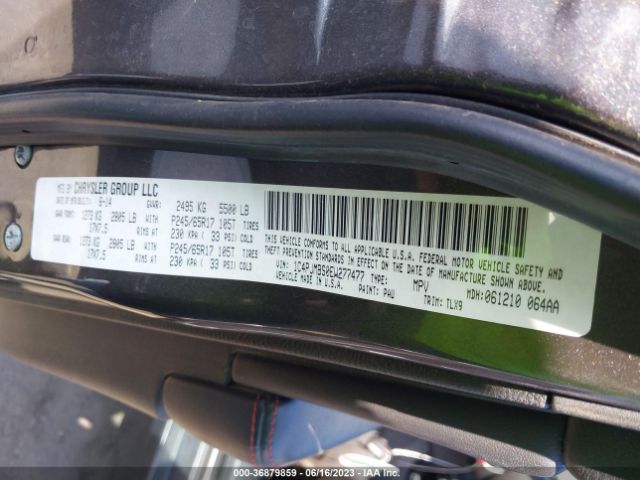1C4PJMBS0EW277477 Jeep Cherokee Trailhawk
