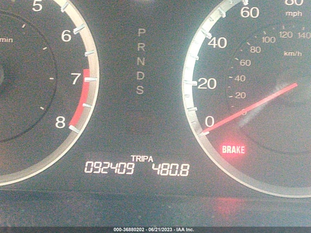 2011 HONDA ACCORD CPE EX-L VIN: 1HGCS2B81BA003977