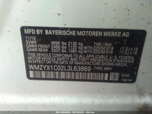 WMZYX1C02L3L63869 Mini Countryman Cooper S
