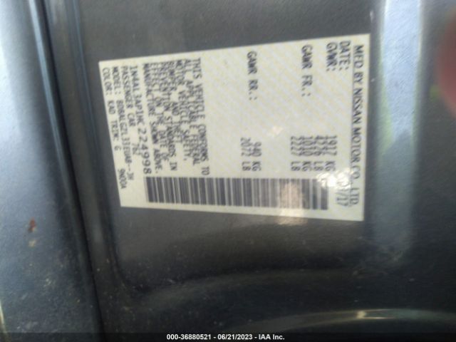 1N4AL3AP1HC224998 Nissan Altima 2.5 S