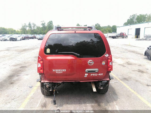 2012 NISSAN XTERRA PRO - 4X VIN: 5N1AN0NW1CC525408