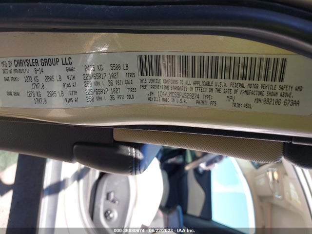 1C4PJMCS9FW529274 Jeep Cherokee Latitude