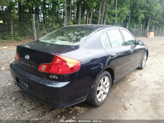 2006 INFINITI G35 SEDAN VIN: JNKCV51F36M608979