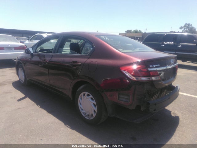 Honda Civic Sedan Lx 2014 19XFB2F58EE231164 Image 3