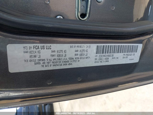 2C3CCAAG1KH602138 Chrysler 300 Touring
