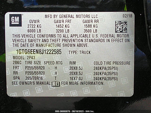 GMC Canyon 4wd Denali 2018 1GTG6EEN8J1222585 Image 9