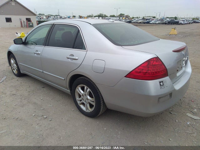 2007 HONDA ACCORD SDN EX-L VIN: 1HGCM56837A199255