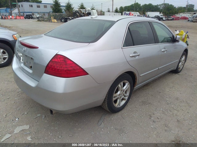 2007 HONDA ACCORD SDN EX-L VIN: 1HGCM56837A199255