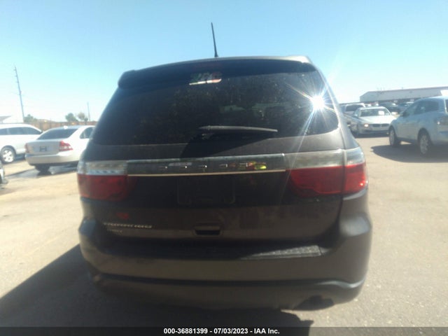 2013 DODGE DURANGO SXT VIN: 1C4RDJAG6DC694016