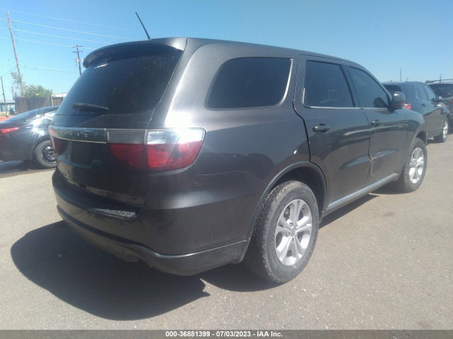 2013 DODGE DURANGO SXT VIN: 1C4RDJAG6DC694016