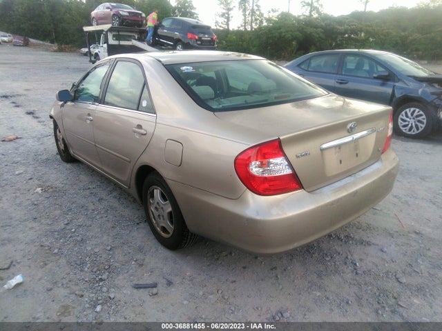 2002 TOYOTA CAMRY XLE/LE/SE VIN: 4T1BF30K72U018724