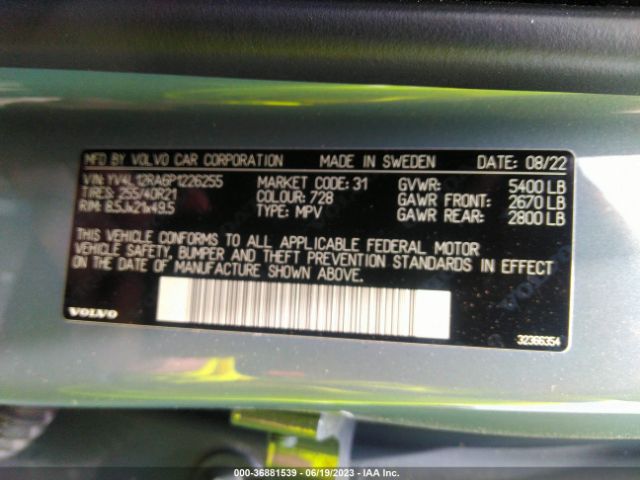 YV4L12RA6P1226255 Volvo Xc60 Ultimate Bright Theme