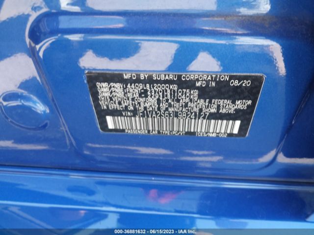 JF1VA2S63L9824127 Subaru Wrx Sti