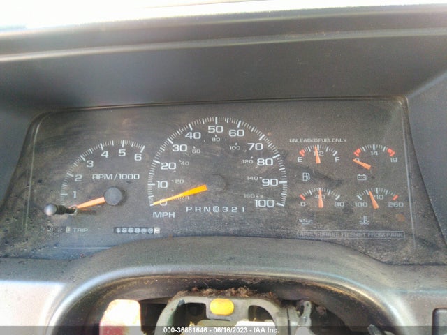 1997 GMC SIERRA 1500 VIN: 2GTEC19R3V1534240
