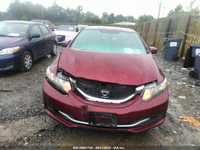 Honda Civic Sedan Lx 2014 2HGFB2F55EH546543 Image 12