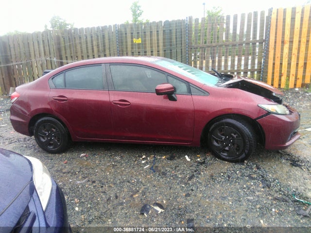 Honda Civic Sedan Lx 2014 2HGFB2F55EH546543 Image 13