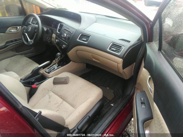 Honda Civic Sedan Lx 2014 2HGFB2F55EH546543 Image 5