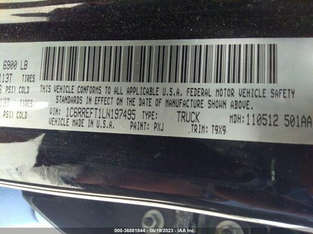 1C6RREFT1LN197495 RAM 1500 Lone Star