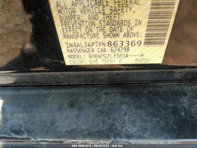1N4AL3AP7FN863369 Nissan Altima 2.5 S