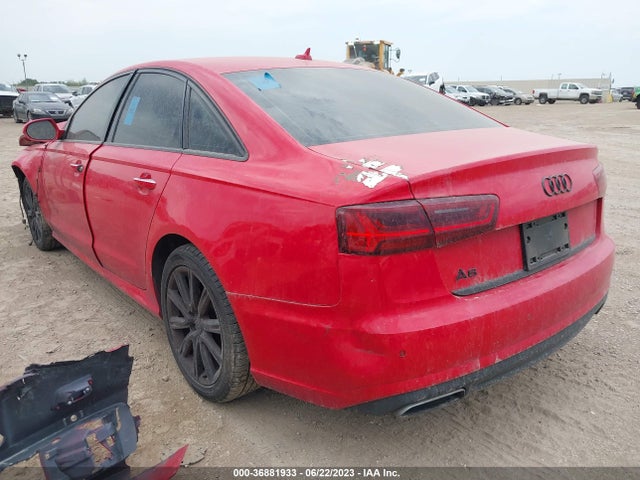 2016 AUDI A6 2.0T PREMIUM PLUS VIN: WAUDFAFC0GN110144