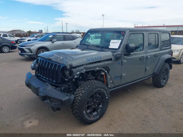 1C4JJXN69PW641842 Jeep WRANGLER 4XE