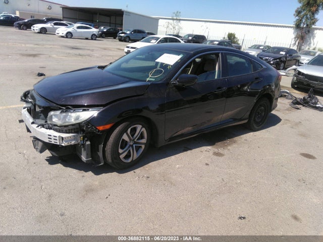 Honda Civic Sedan Lx 2017 2HGFC2F51HH532043 Image 2