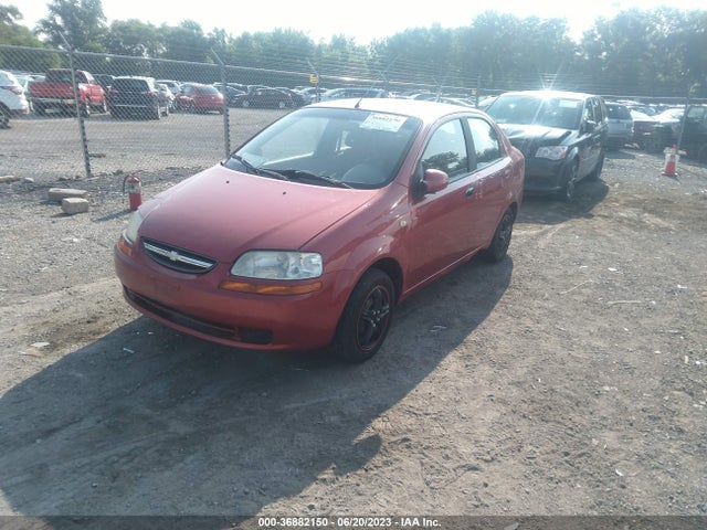 2005 CHEVROLET AVEO LS VIN: KL1TD52635B347891
