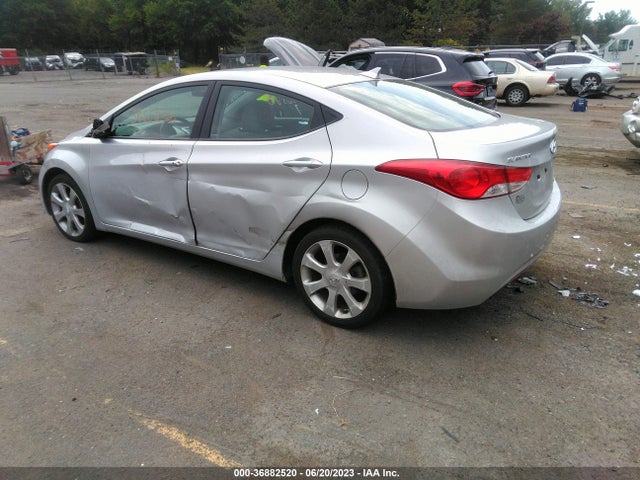 2012 HYUNDAI ELANTRA LIMITED PZEV VIN: KMHDH4AE5CU227110