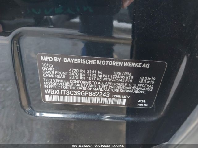 WBXHT3C39GP882243 BMW X1 Xdrive28i