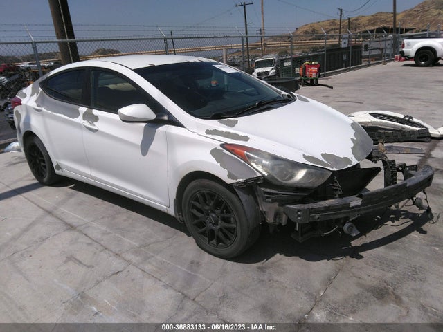 2013 HYUNDAI ELANTRA GLS VIN: 5NPDH4AE7DH292735
