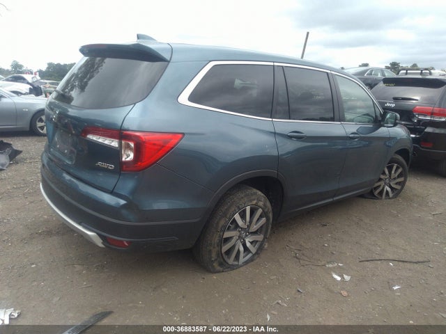 Honda Pilot Ex-l 2019 5FNYF6H56KB091400 Image 4