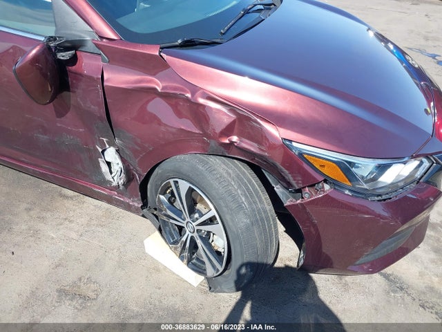 Nissan SENTRA SV 2022 3N1AB8CV5NY258034 Image 11